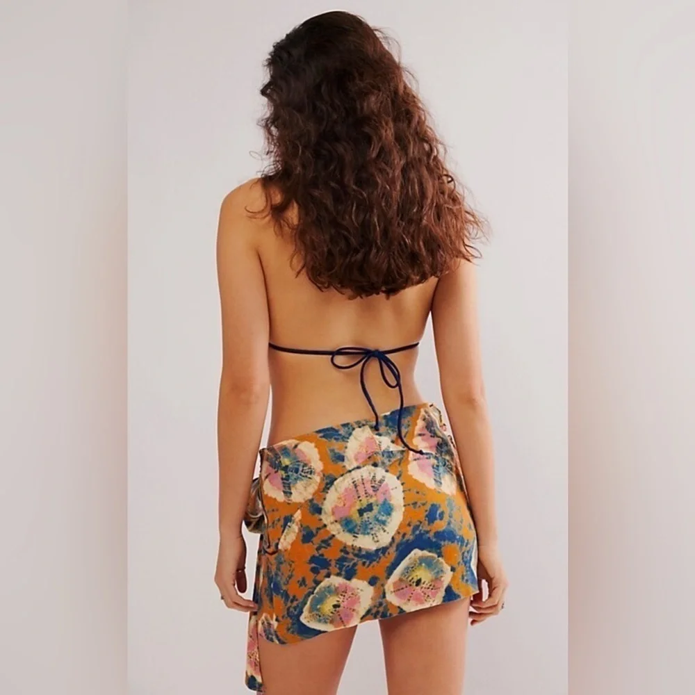 NWOT Free People, Sweet As Beach Mini Skirt, Size 12